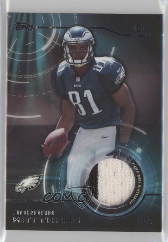 Jordan Matthews Topps Platinum Autograph Rookie Patch #JMA Base