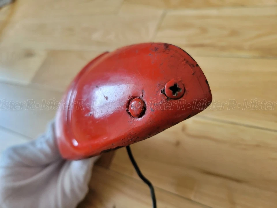 Renault Dauphine • Rear License Plate Lamp Housing/Cover • R1090 Used OE Gordini - Image 4 of 4