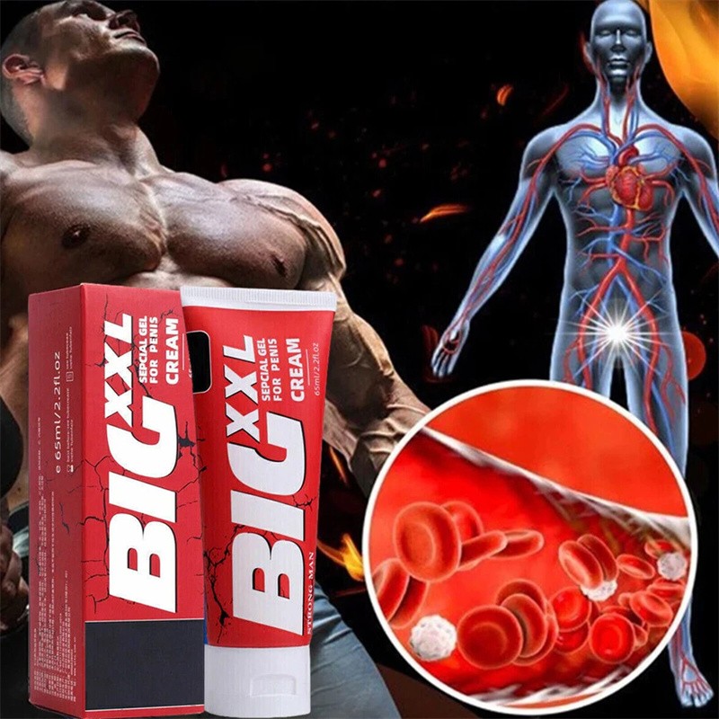 Crème Enlarger XXL Pour Hommes - Naturelle, Sans Parfum - Format Voyage - Neuf