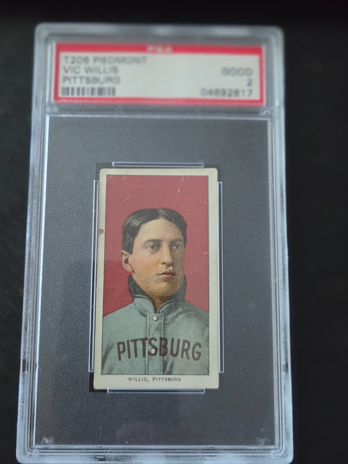 1909-11 T206 - Vic Willis 150 Back Portrait (RC)