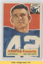 1956 Topps Charlie Conerly #77 READ 0b3