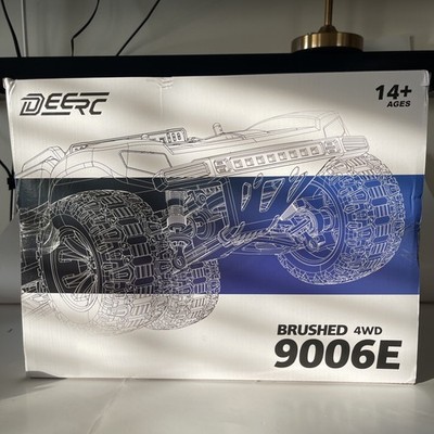 DEERC 1/12 RC Car 45KPH, 4WD High Speed Short Course RC Truck, All Terrain 