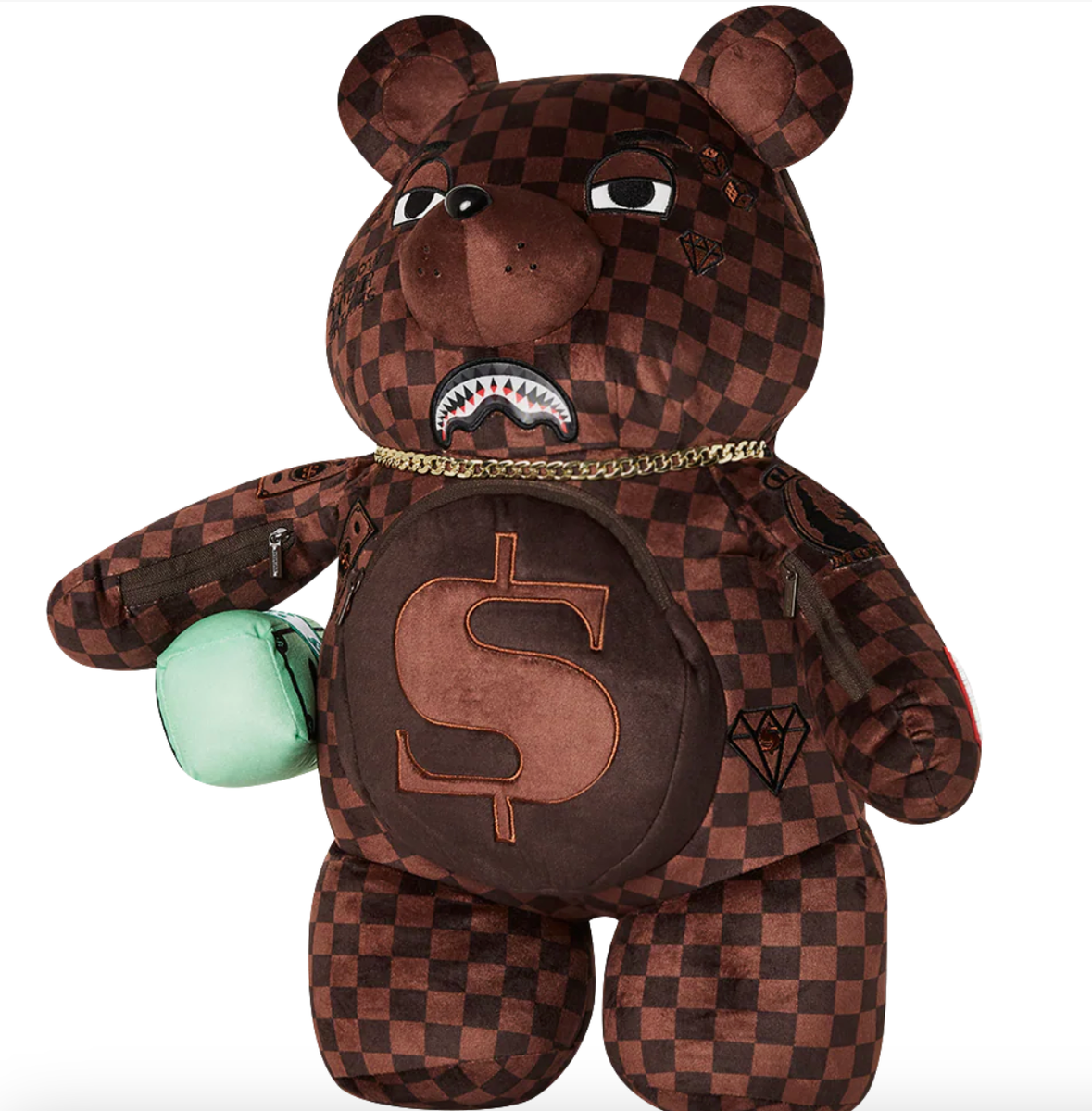 SPRAYGROUND LENTICULAR EFFECTS MONEYBEAR TEDDYBEAR BACKPACK