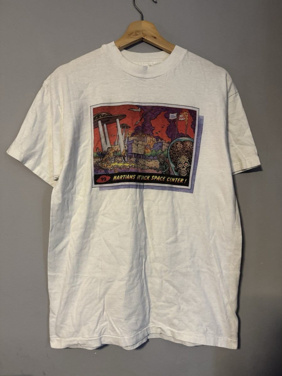 Vintage 1992 RARE Mars Attacks TShirt Size Medium