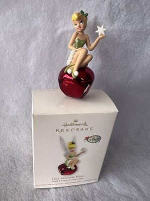 Hallmark Tinker Bell Christmas Ornament Our Favorite Pixie Peter Pan New