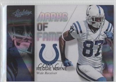 2012 Panini Absolute Marks of Fame Spectrum 80/100 Reggie Wayne #20 2u3