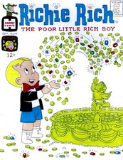 RICHIE RICH # 19 COVER RECREATION ORIGINAL COMIC COLOR ART | eBay US (Buy It Now)