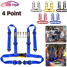 Universal 4 Point Buckle Seat Belt Racing Harness For Racing Car UTV ATV Go-Kart