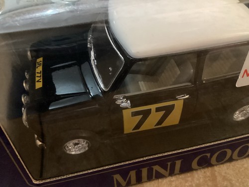Sunnyside 1/16 Scale Mini Cooper rally black/white - in Box - Picture 4 of 4