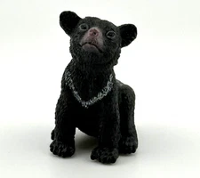 YOWIE Asian Black Bear Cub Baby Animals Collection 1.5" Toy Animal Figure