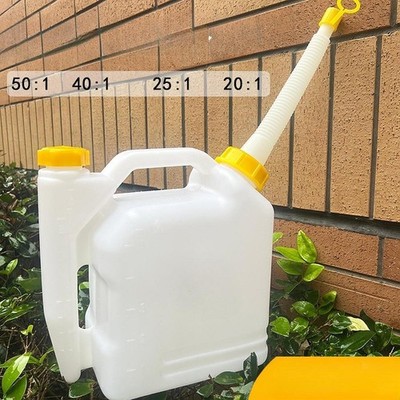 5L Ölmischflasche 2 Takt Benzinbehälter zum Messen