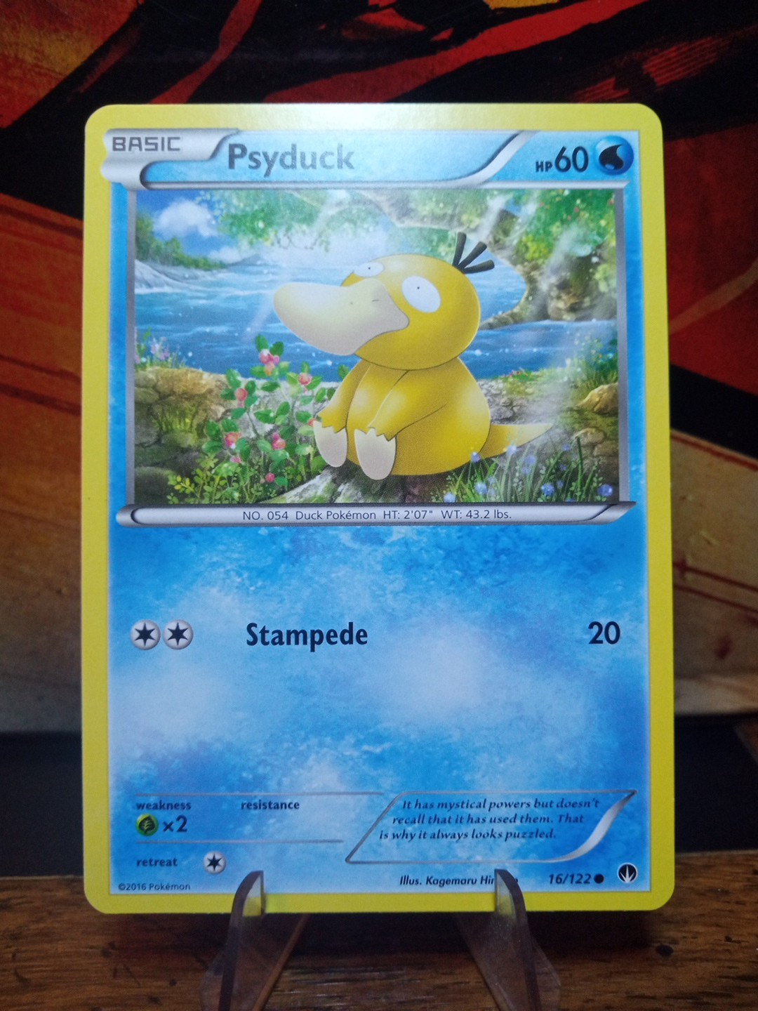 2016 Pokemon XY Breakpoint Psyduck #16 VLP