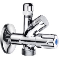 "Eckventil Maschinen-Ventil Messing 3/8\" Auf 3/4\" Mit RüCkflussverhinderer ø10Mm"