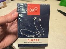 ELGIN USA DISCORD Noise-Isolating WIRELESS Earbuds OSHA Compliant SEALED