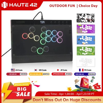 Haute42 C16 Magnetic Leverless Hitbox Controller Stickless Arcade Controller Key
