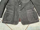 Vintage Made in Poland Gray Denim Men's Jacket Size 44R — photo 3