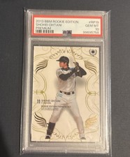 Shohei Ohtani 2013 BBM RARE ROOKIE EDITION PREMIUM FOIL (RC) | PSA 10 GEM MT