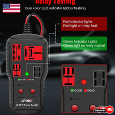 Universal 12v 24v Automotive Relay Tester Car Circuit Battery Voltage Checker To