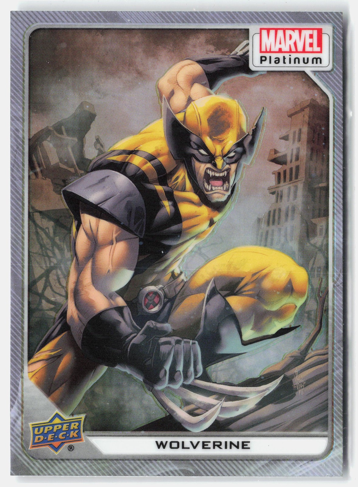 Wolverine #87 Marvel 2023 Upper Deck Platinum trading card — raw and PSA graded price guide