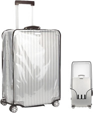 Clear PVC Suitcase Cover Protectors, 24/28 Inch Suitcase Covers Waterproof