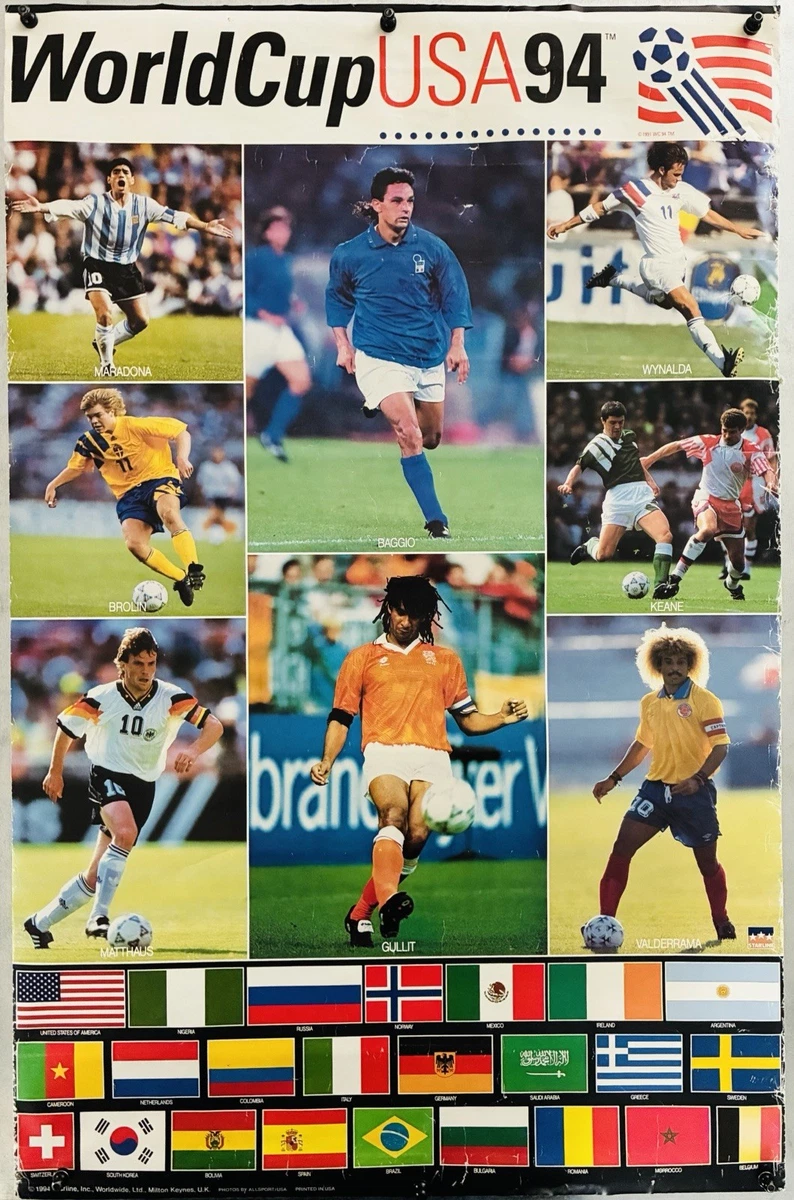 Soccer Original Vintage Sports Memorabilia 1994 for sale | eBay