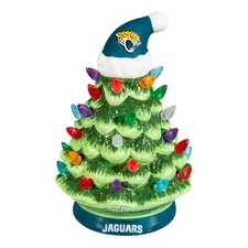 JACKSONVILLE JAGUARS  NFL FOOTBALL  LED Christmas Tree Ornament