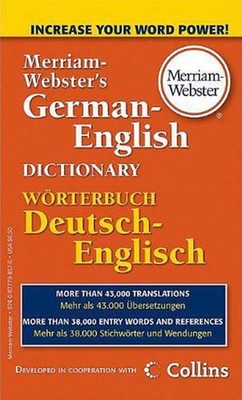 M-W German-English Dictionary by Merriam-Webster (English) Paperback Book