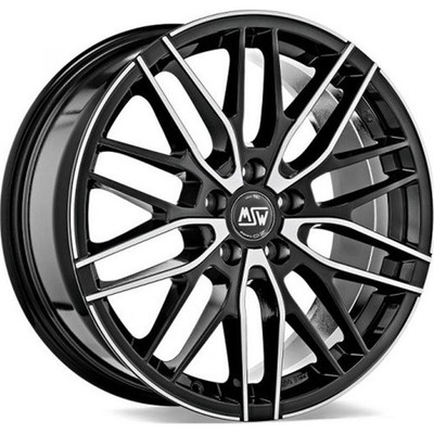 Alufelgen MSW MSW 72 17'' 7J 5x112 ET 35 73 GLOSS BLACK FULL POLISHED