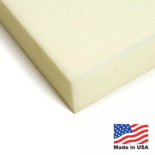 24"x48" High Density Upholstery Foam Sheet Seat Cushion 1 in to 6 in Thickness