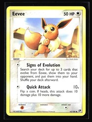 Eevee 63/100 EX Sandstorm Common
