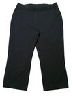O Oscar An Oscar De La Renta Company Women Pants Size 14 Black Capri Cropped — photo 1