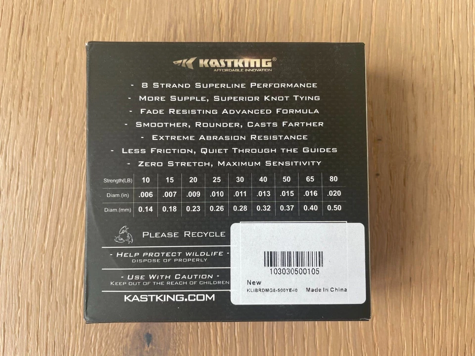 Kastking Mega 8 Angelschnur 40LB 274m - Bild 3 von 3