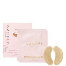 Image of Wander Beauty Baggage Claim Eye Masks - 'Gold' New/Sealed x1