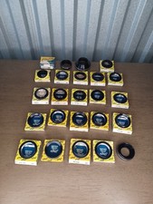 Ednalite Filter Holder Lot Of 24 Diferent Sizes See All  Sold As Is