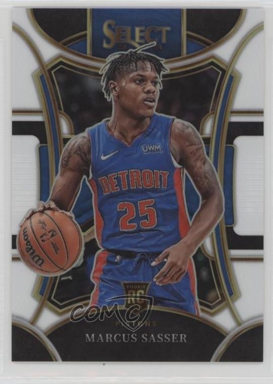 2023-24 Panini Select Mezzanine Level White Prizm /149 Marcus Sasser #303 rf2