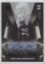 2021 Panini Black Rookies Silver 19/50 Trevon Moehrig Tre'von #163 Auto 0p45