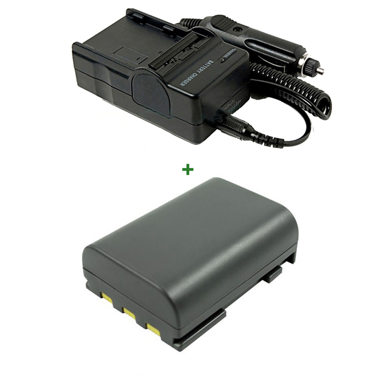 Battery+Charger for Canon Digital Camera EOS-400D 350D MD205 MD235 Mini DV  Cam