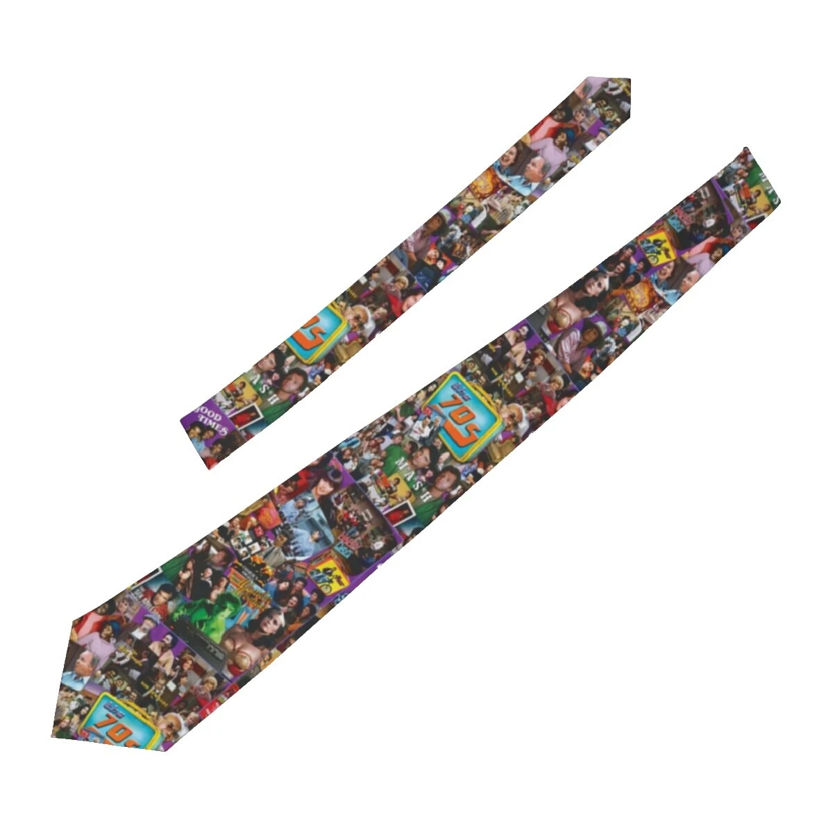 Polyester Multicolor Tie Ties for Men