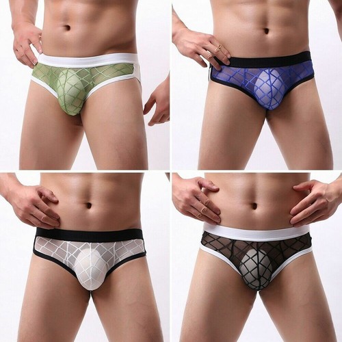 MCT Fine SEXY Herren SLIP BOXER RIO TRANSPARENTES FEIN NETZ in WEISS in S - 2XL - 第 8/23 張圖片