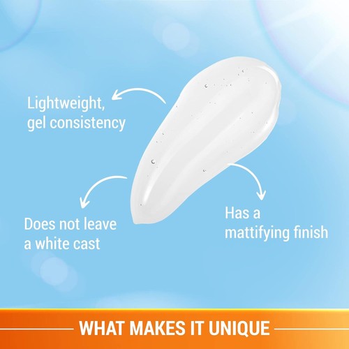 Protector solar en gel mate invisible Lotus Herbals Safe Sun FPS 50 PA+++ 100 g naranja - Imagen 2 de 5