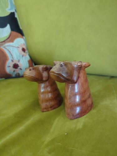 African Handmade Salt And Pepper Shakers - Picture 3 of 6