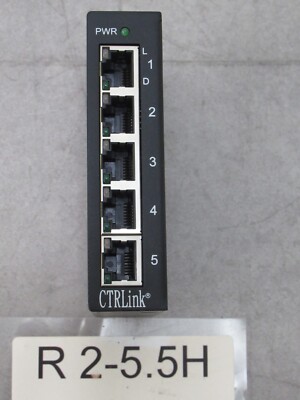 Contemporary Controls Skorpion-5 Ethernet Switch 5 Ports  EISK5-100T 100Mbits