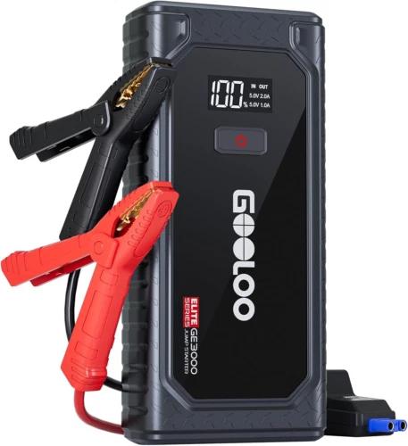 GOOLOO GE3000 Starthilfe Powerbank, 3000A Booster Auto Für - Bild 1 von 8