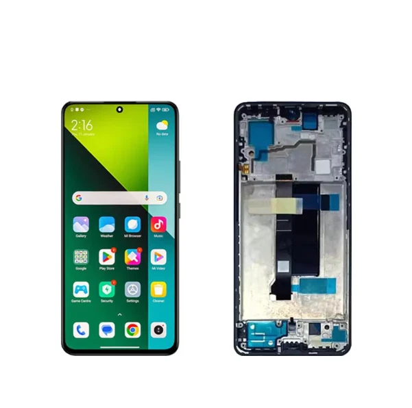 AMOLED Original 6.67" Para Xiaomi Redmi Note13 Pro Note 13 Pro 5G Pantalla LCD Tou Foto 3 de 4