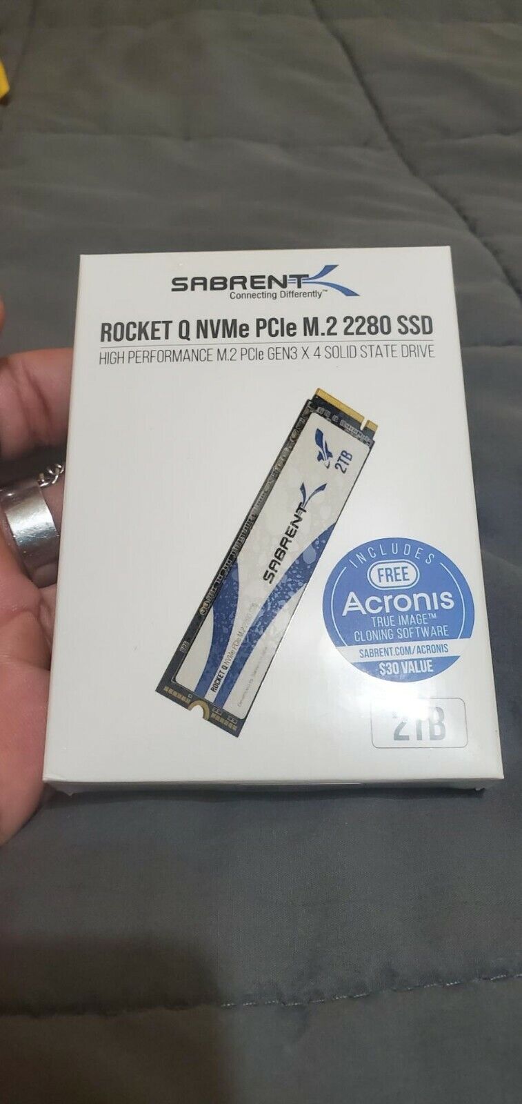 Sabrent Rocket Q 2TB SSD NVMe PCIe M.2 2280 3200/2900MB/s (SB-RKTQ-2TB)