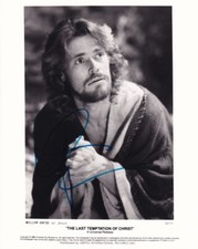 WILLEM DAFOE signed Autogramm 20x25cm LAST TEMPTATION CHRIST in Person autograph