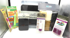 Lot of Needle Felting Supplies: Tools, Pads, Natural Wool, Needles, ALL NEW 