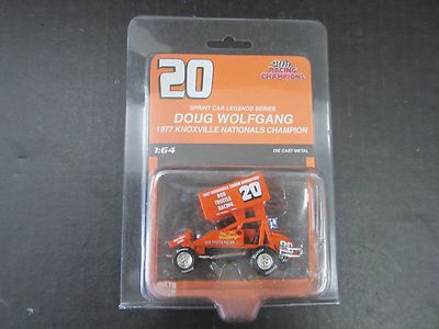  Sprint Car Legends Series #20 Winged Doug Wolfgang-1977 Knoxville Champion