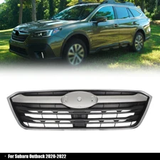 Compatible For Subaru Outback 2020-2022 Front Bumper Upper Grille Grill Assembly