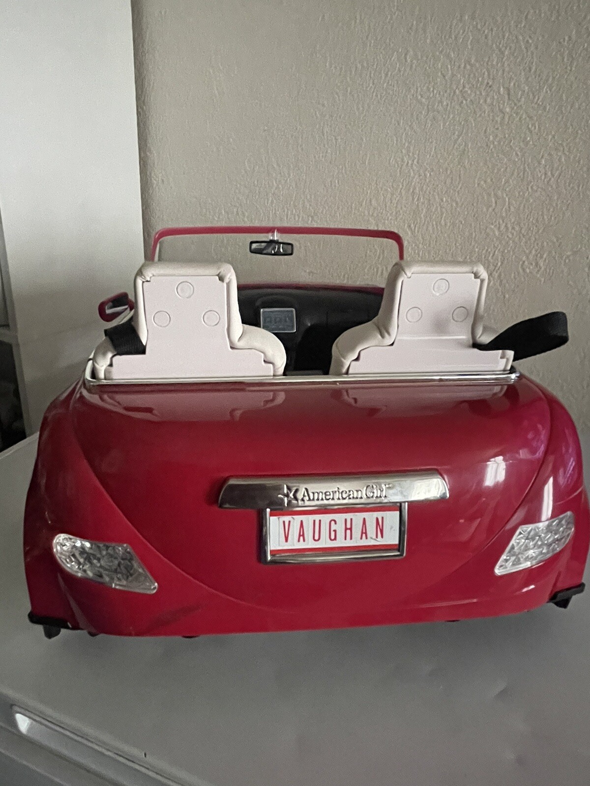 American Girl Doll Red Rc Sports Car Discontinued (Read Description